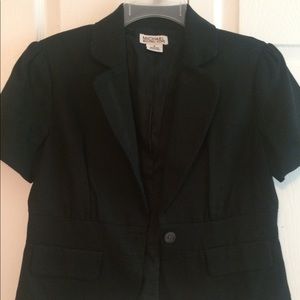 Short sleeve black blazer - Michael Kors.